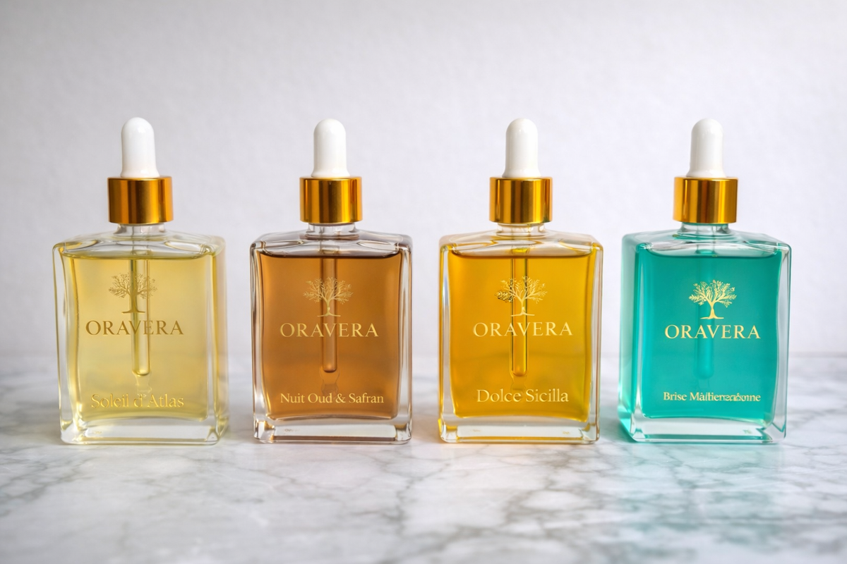 Élixirs Méditerranéens – Collection Signature Oravera