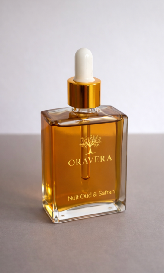 Élixir Nuit Oud & Safran — Maison Oravera