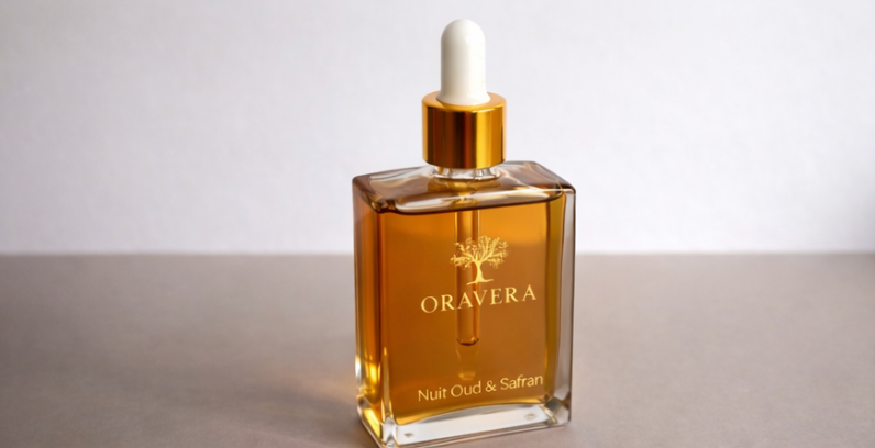 Élixir Nuit Oud & Safran — Maison Oravera